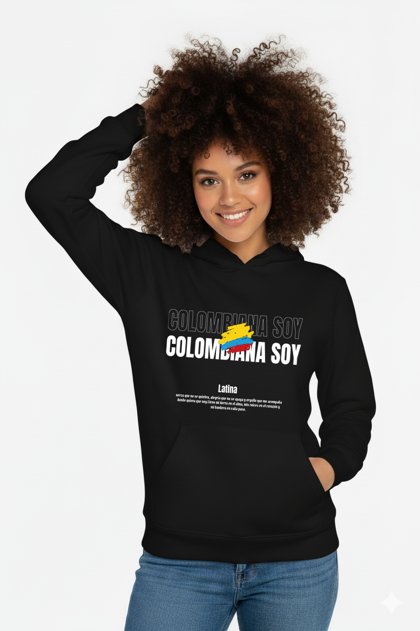 Hoodie “Colombiana Soy”