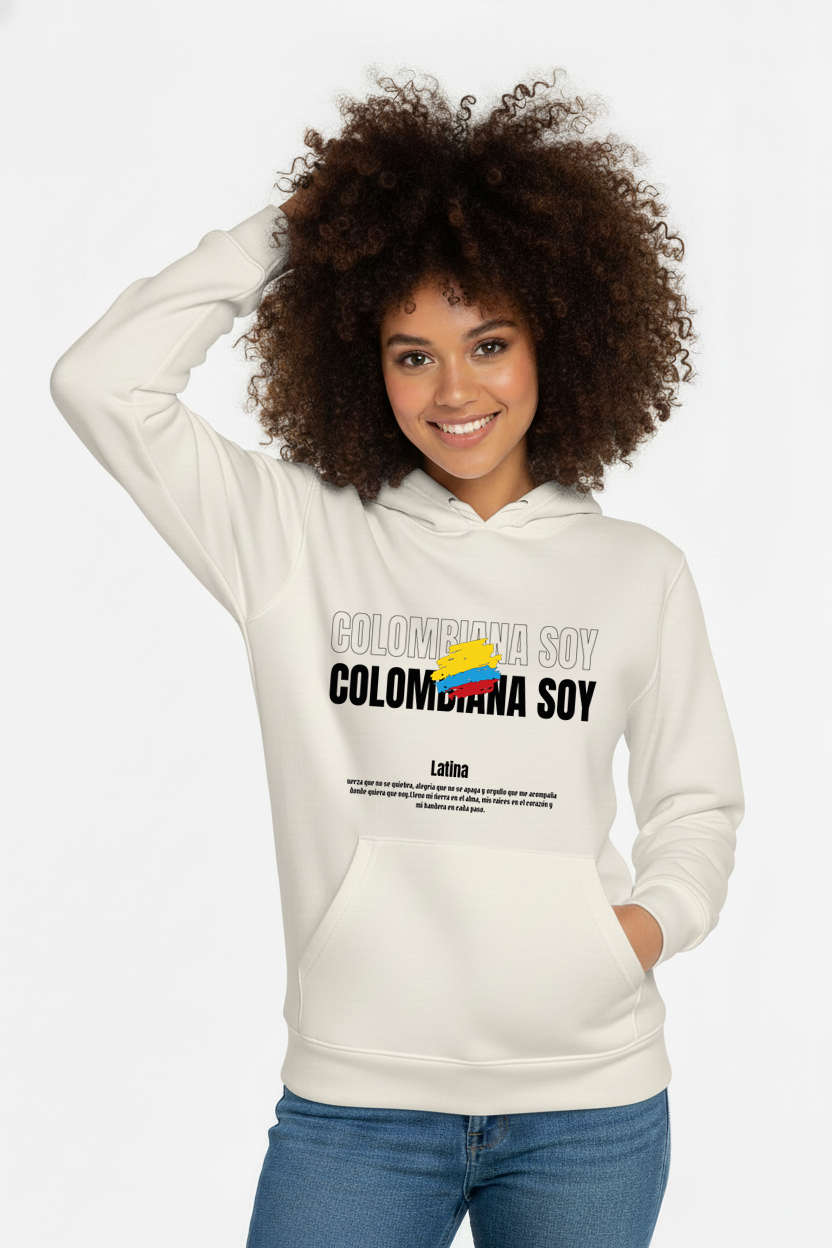 Hoodie “Colombiana Soy”