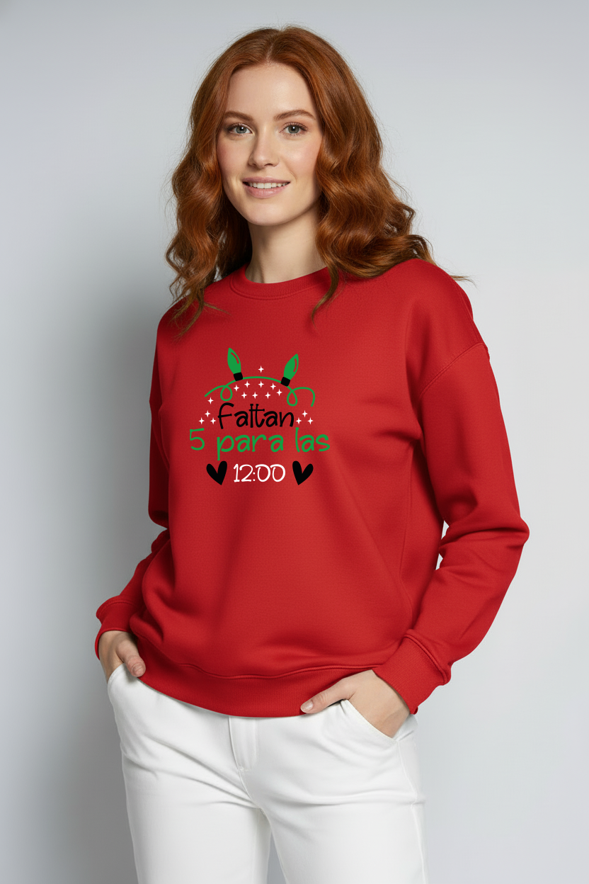 Hoodie “Faltan 5 pa' las 12