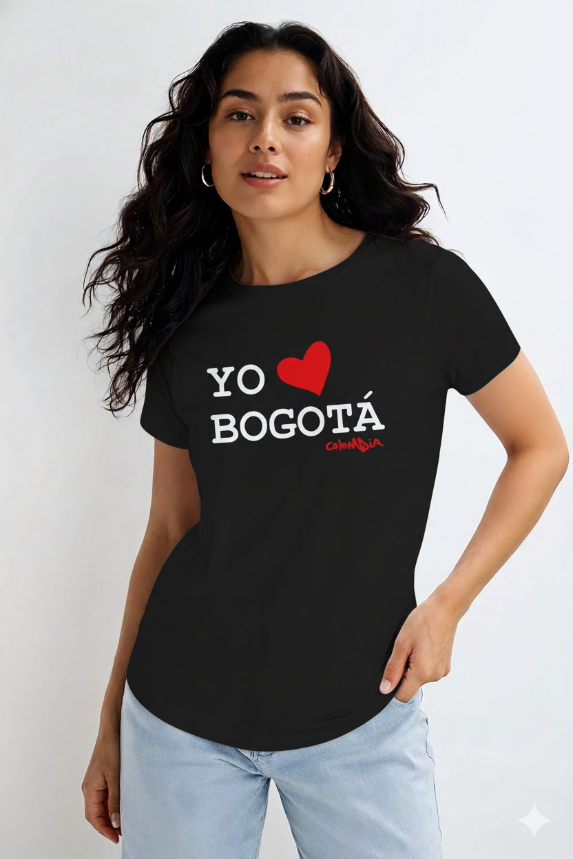 Camiseta “Yo ❤️ Bogotá” (Regular Fit)
