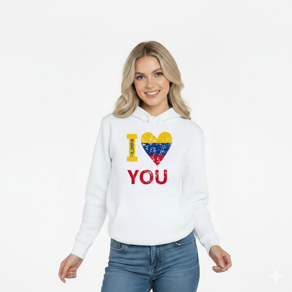 Hoodie “I Love You Colombia”