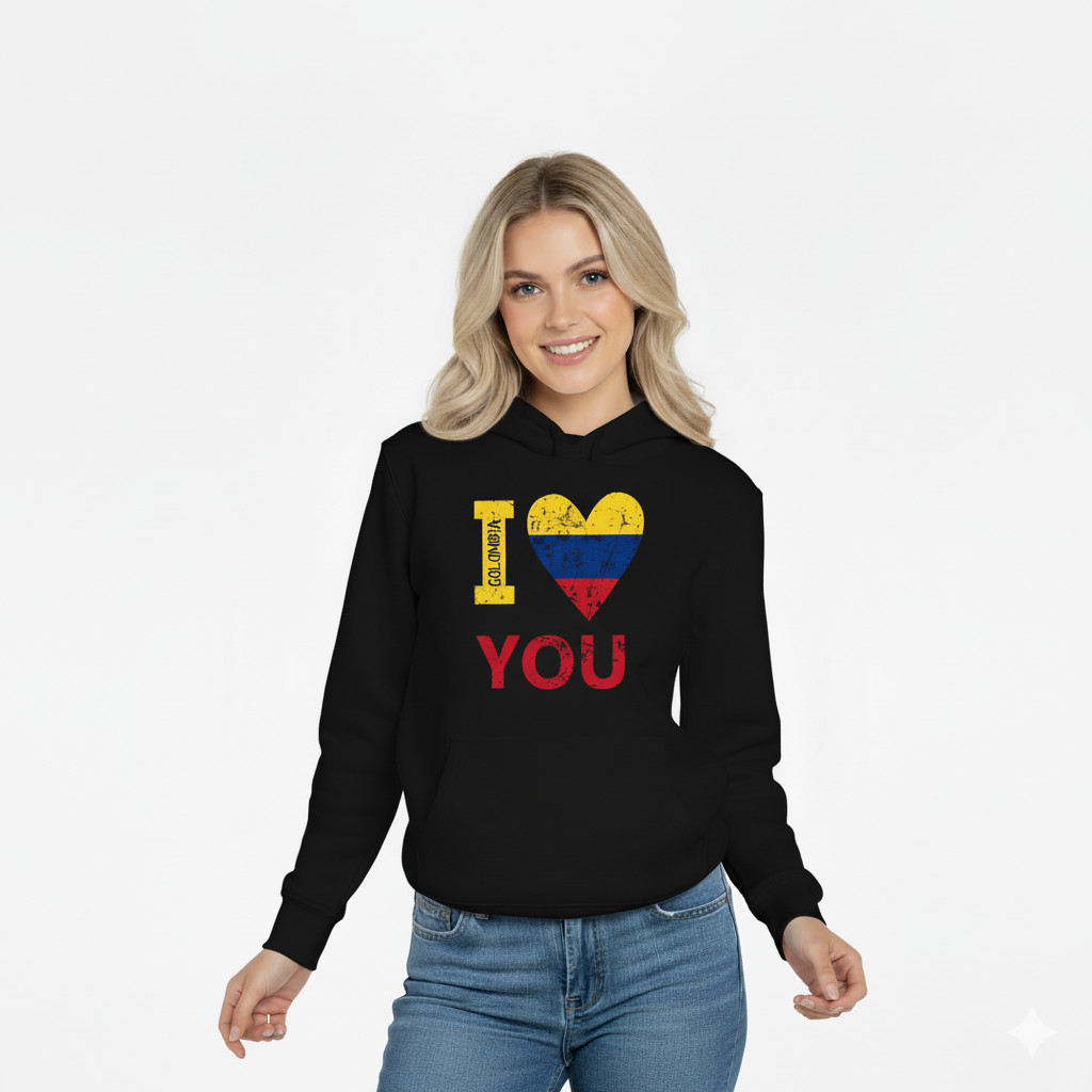 Hoodie “I Love You Colombia”