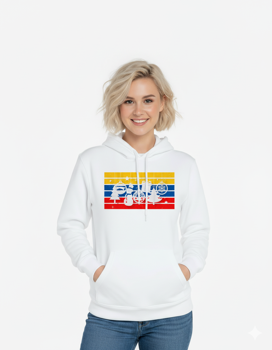Hoodie “Navidad Tricolor”