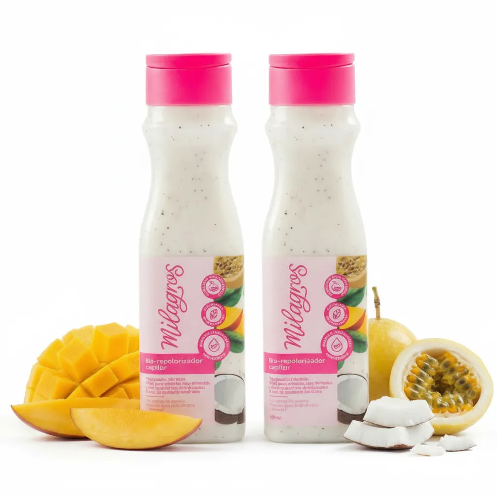 Miracles Biorepolarizing Treatment ideal for very damaged and stagnant hair due to bleaching 450ml (2 pack)