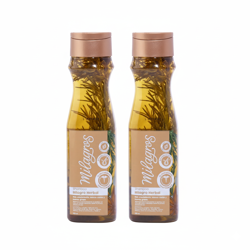 Milagros Shampoo Herbal 450ml (2 pack)