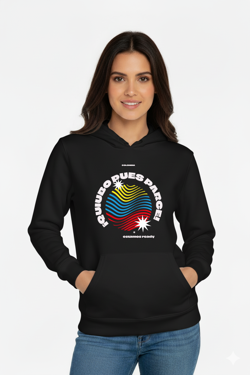 Hoodie “Quiubo Pues Parce”