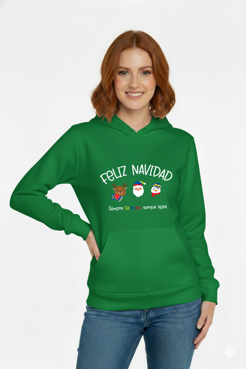 Hoodie “Feliz Navidad Siempre Colombia”