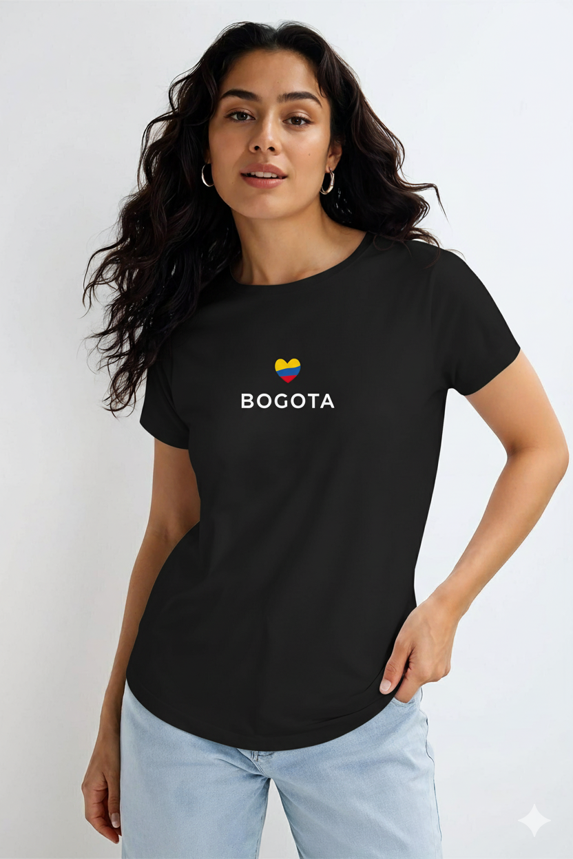Camiseta Básica “Bogotá Heart”
