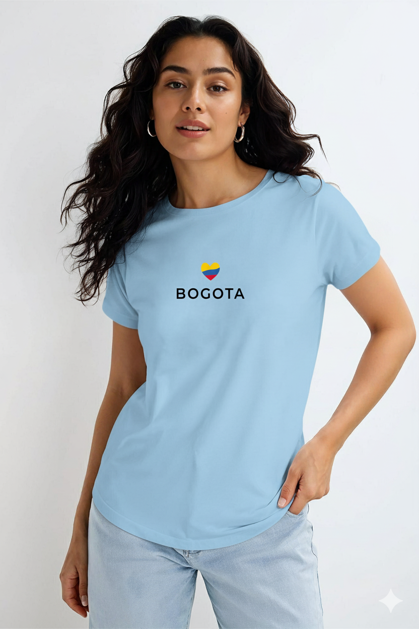 Camiseta Básica “Bogotá Heart”