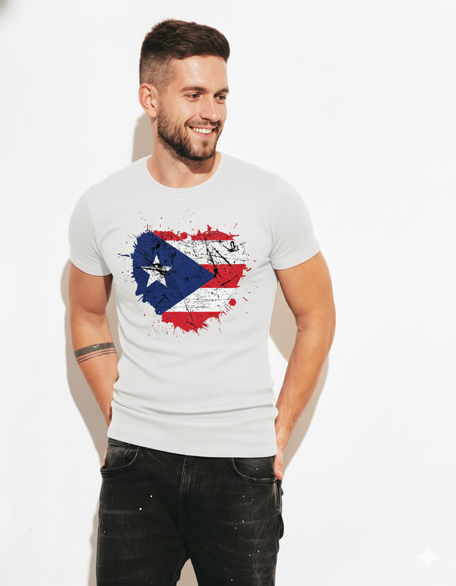Camiseta “Puerto Rico Heart”