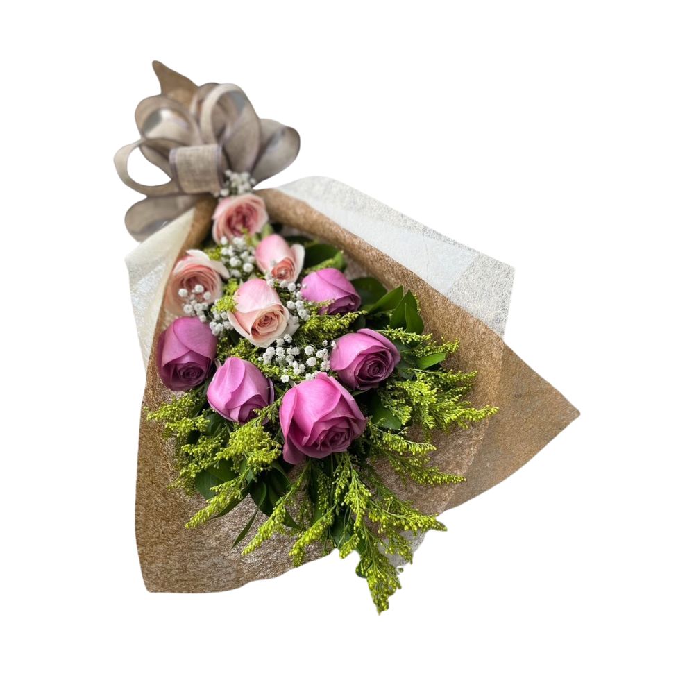 GOLDEN - Ramillete de Rosas Purpura