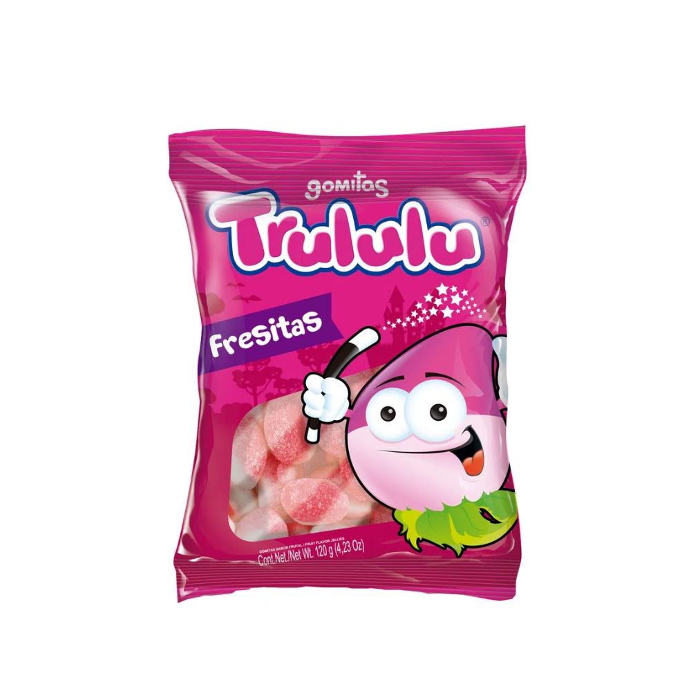 Gomitas Trululu Sabor Fresa 120gr
