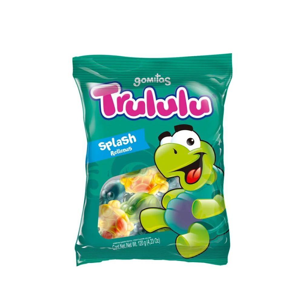 Trululu Stuffed Turtles Gummies Fruity Flavor 120gr