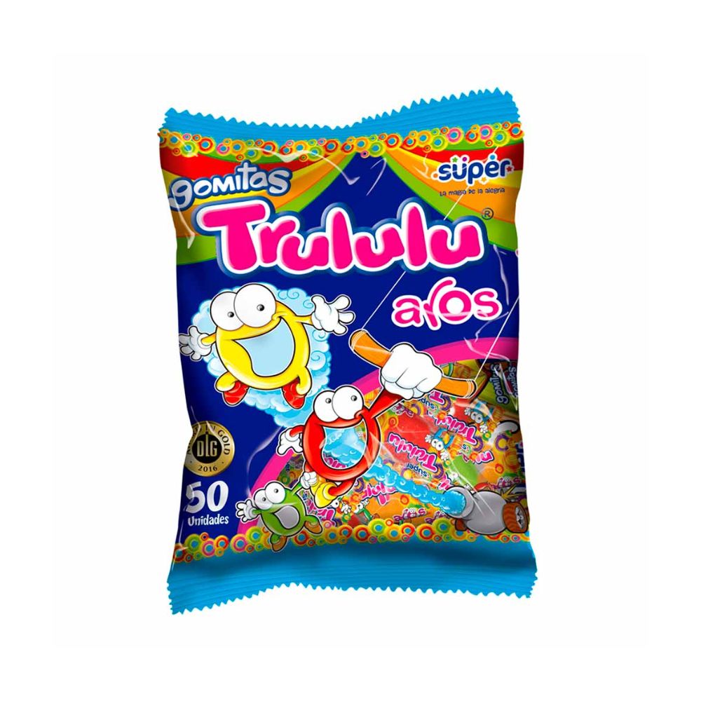 Trululu Gummies Rings 300gr