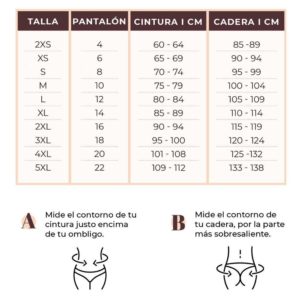 MariaE Short de control a la cintura | FC302