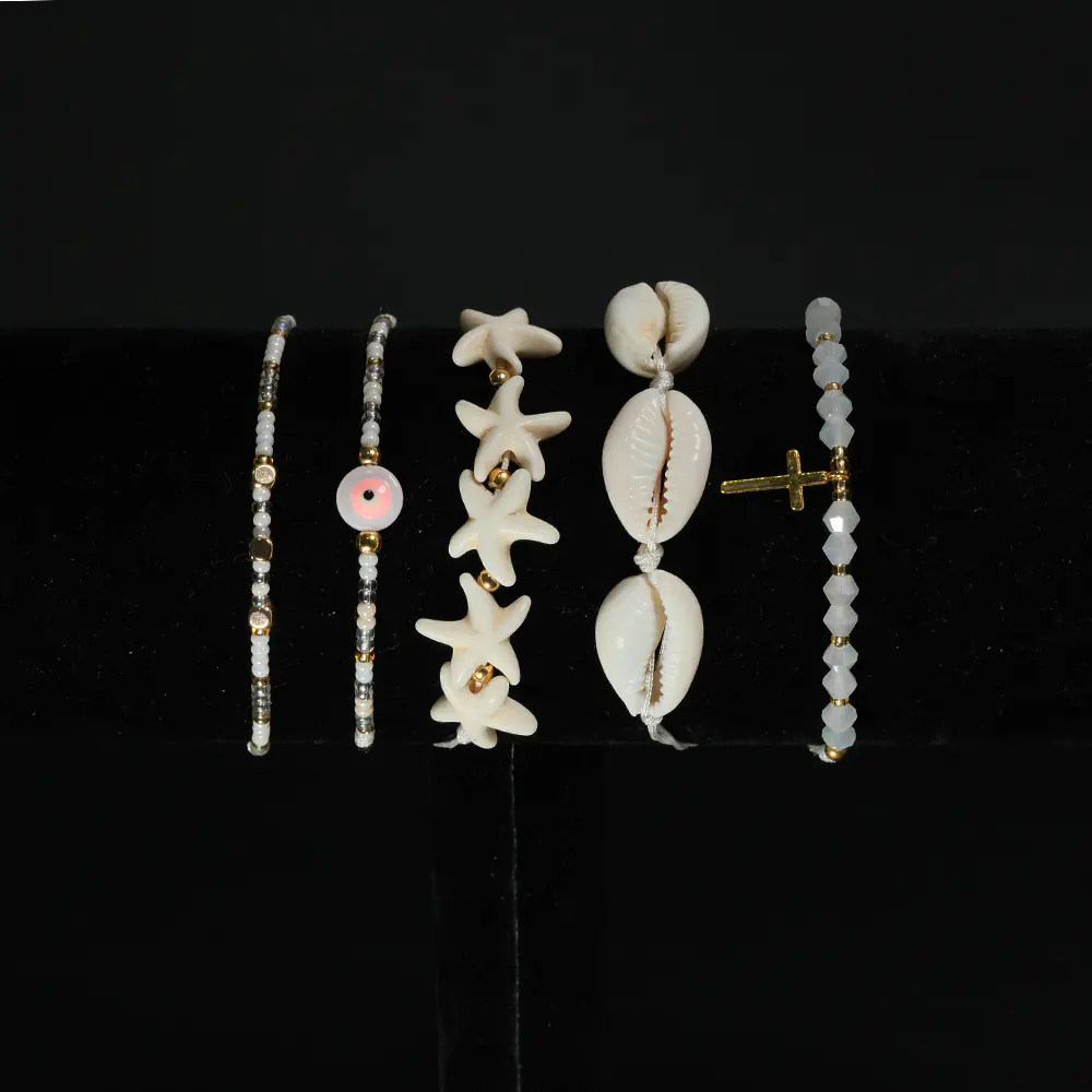 Set de Pulseras Ocean Charm Boho Chic H6-01