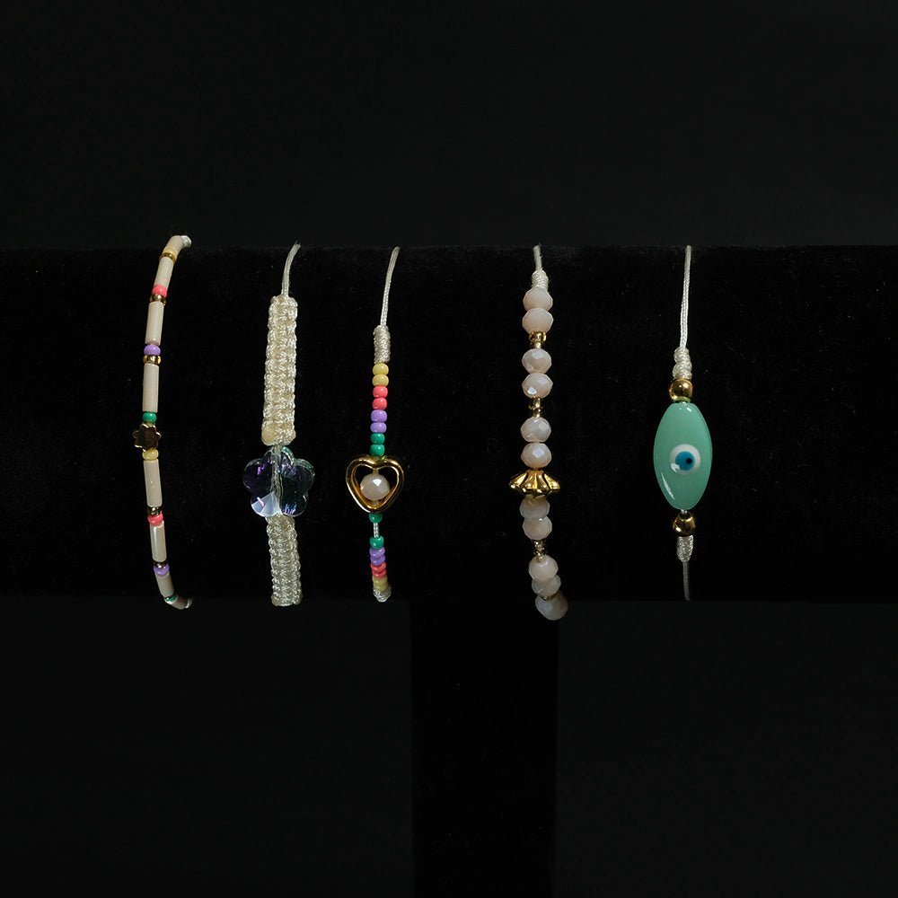 Set de Pulseras Pastel Aura Boho Chic H6-11