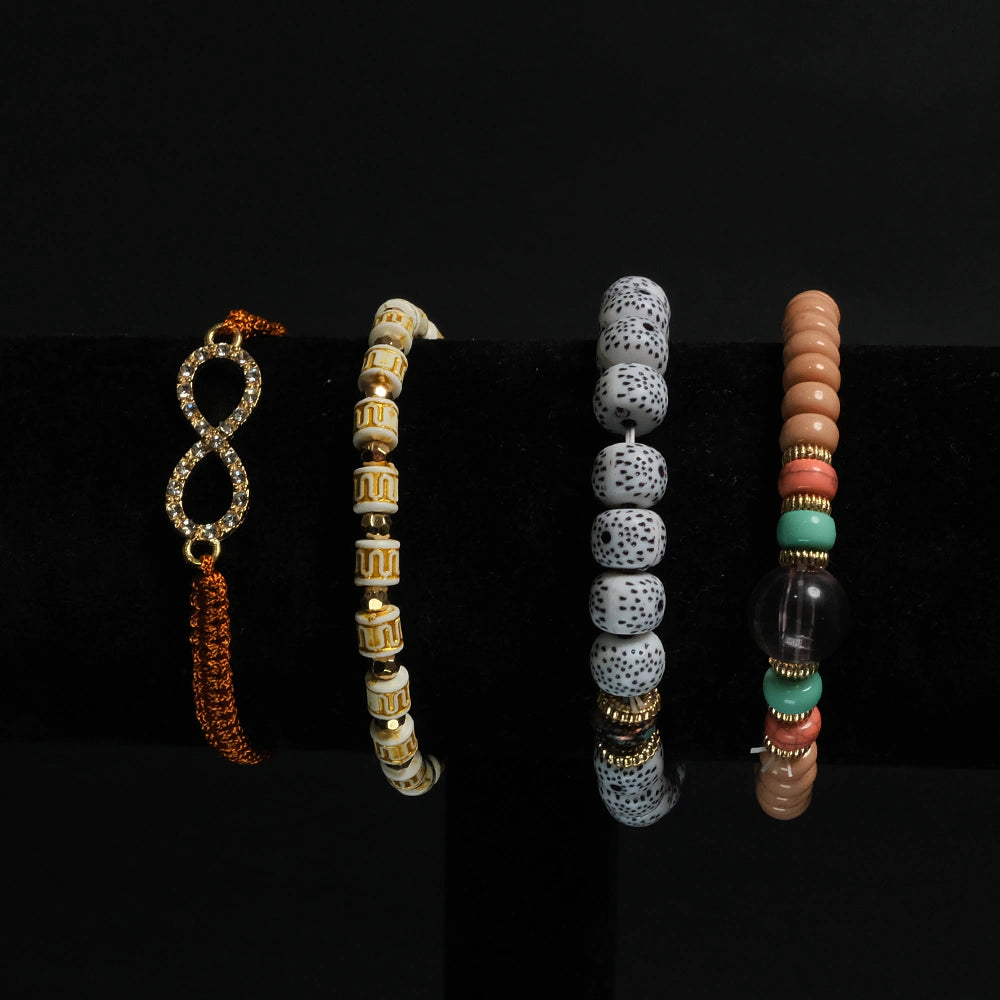 Set de Pulseras Infinity Earth Charm Boho Chic H8-03