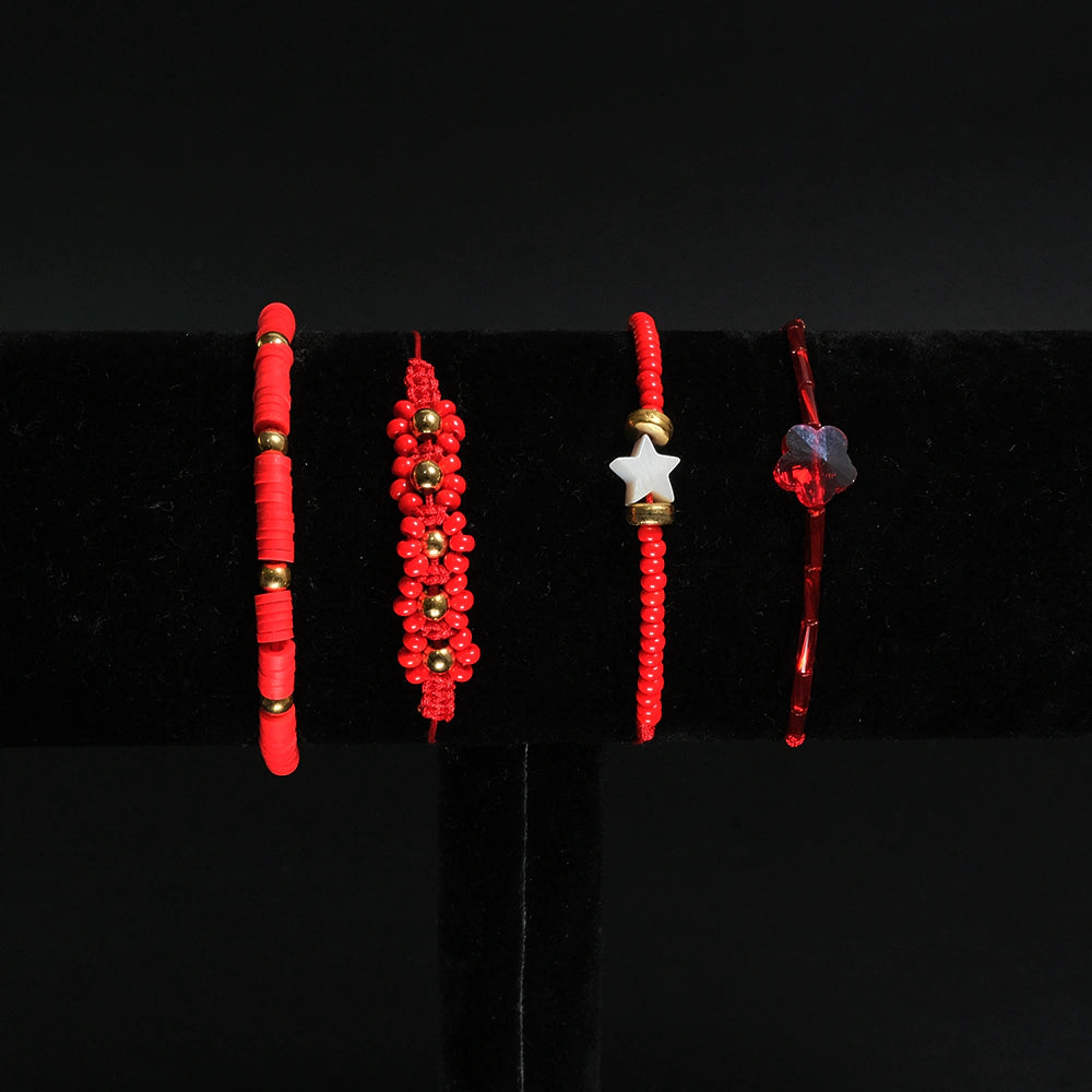 Set de Pulsera y Aretes con Encanto Turquesa H9-04
