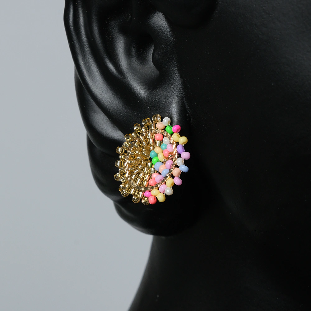 Set de pulcera y aretes Perla Pop Arcoiris H9-08