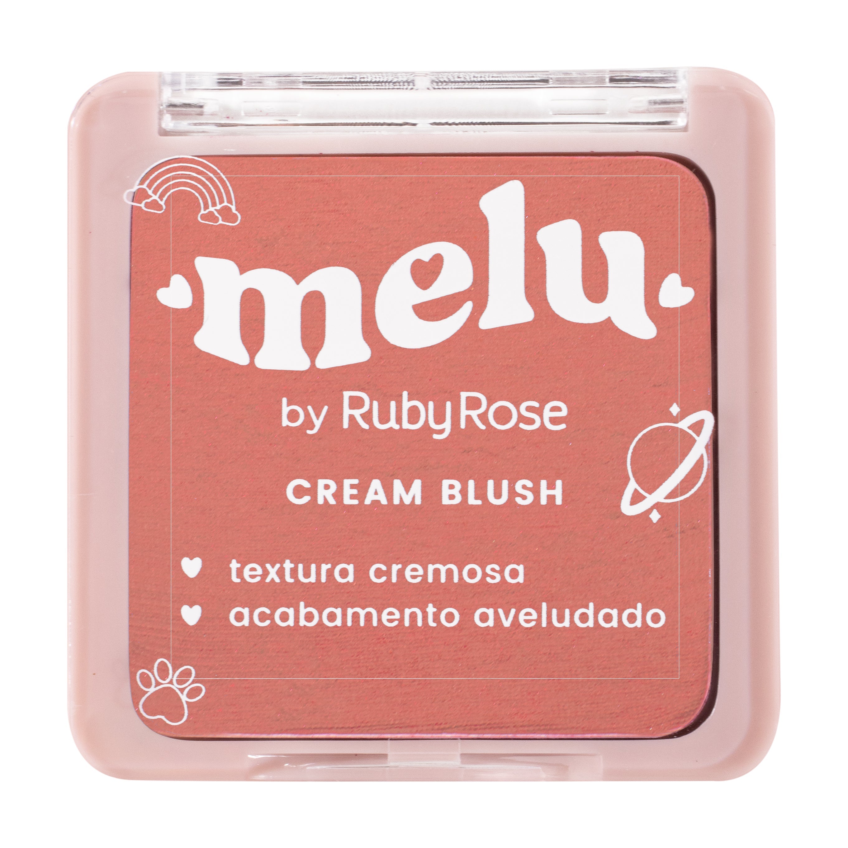 RUBY ROSE CREAM BLUSH MELU x9gr