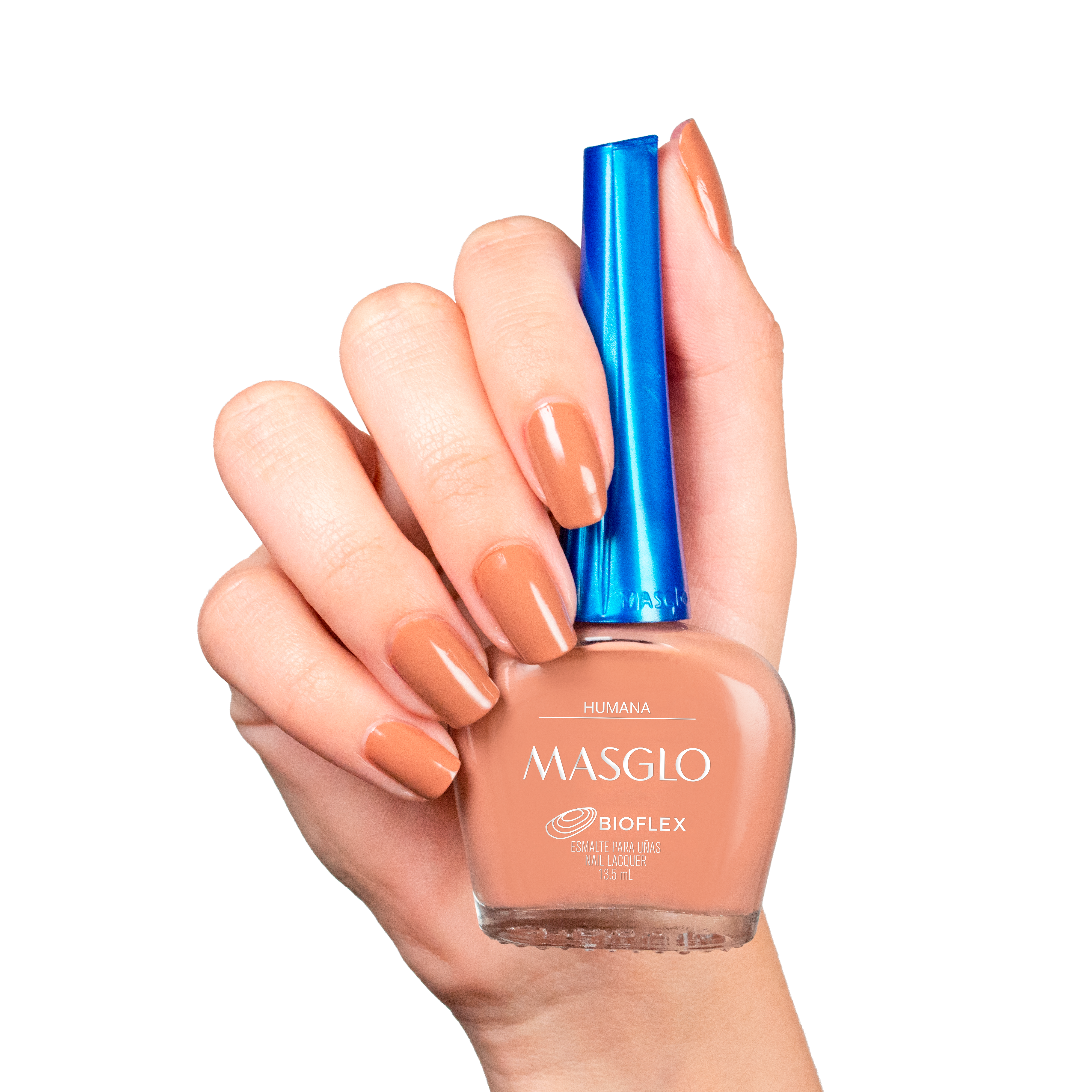 HUMANA - ESMALTE TRADICIONAL CREMOSO MASGLO 13,5 ML - GAMA MARRON
