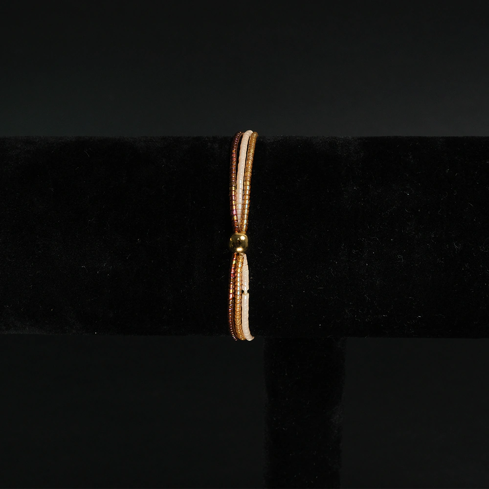 Pulsera Atardecer Dorado I1-04