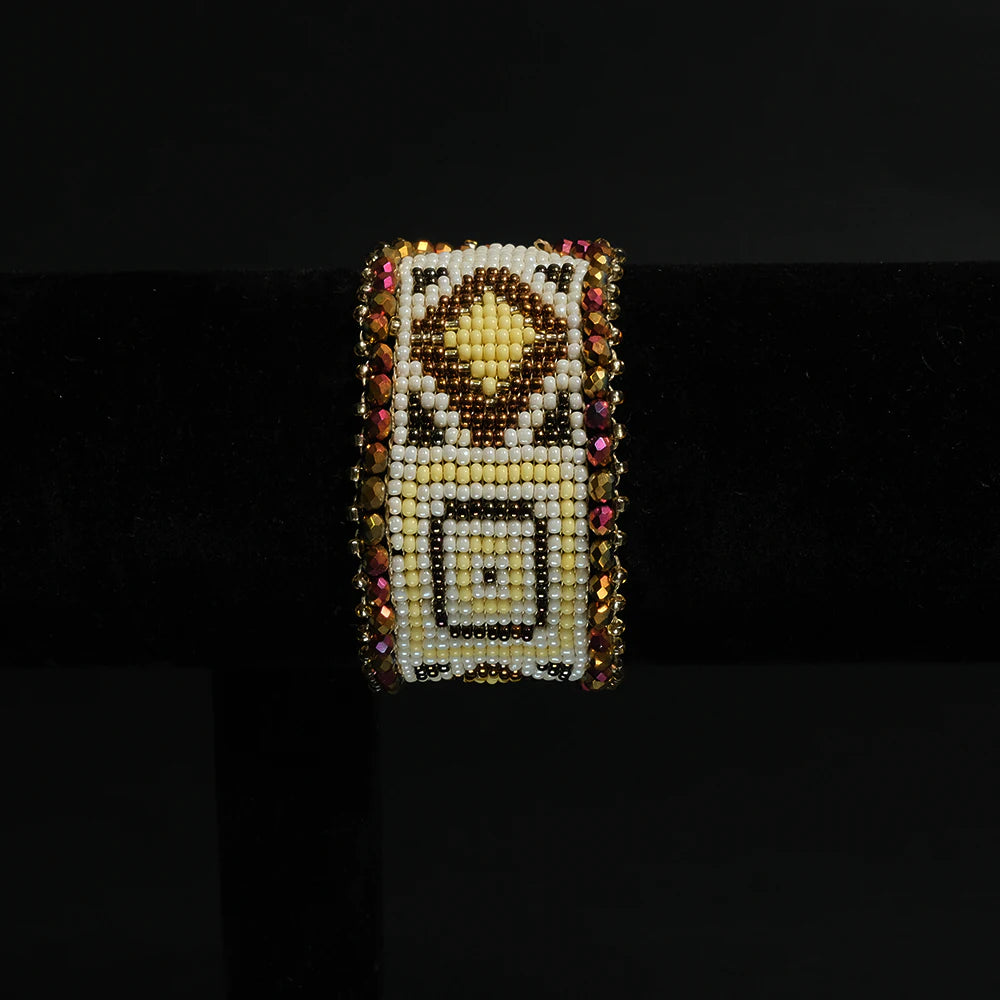 Pulsera Diamante Dorado I4-09