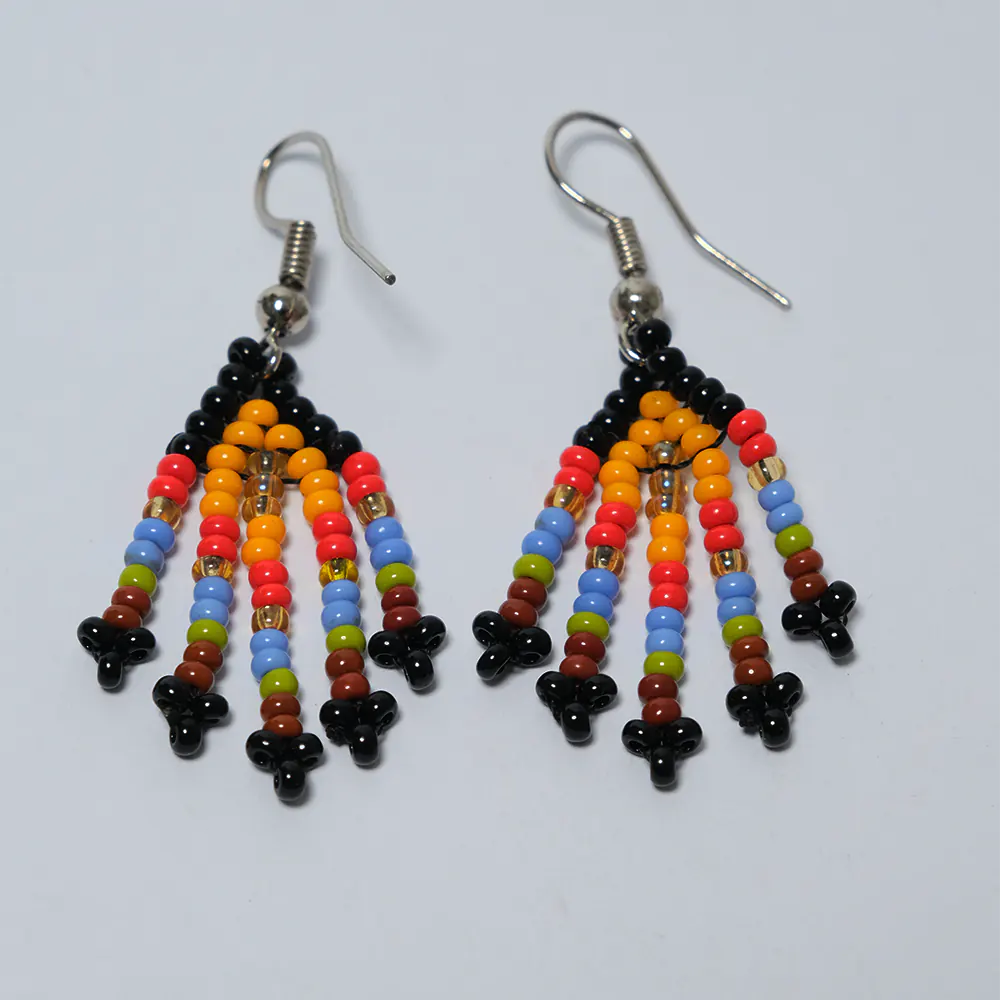 Aretes Cascada Tierra de Mostacilla I8-08