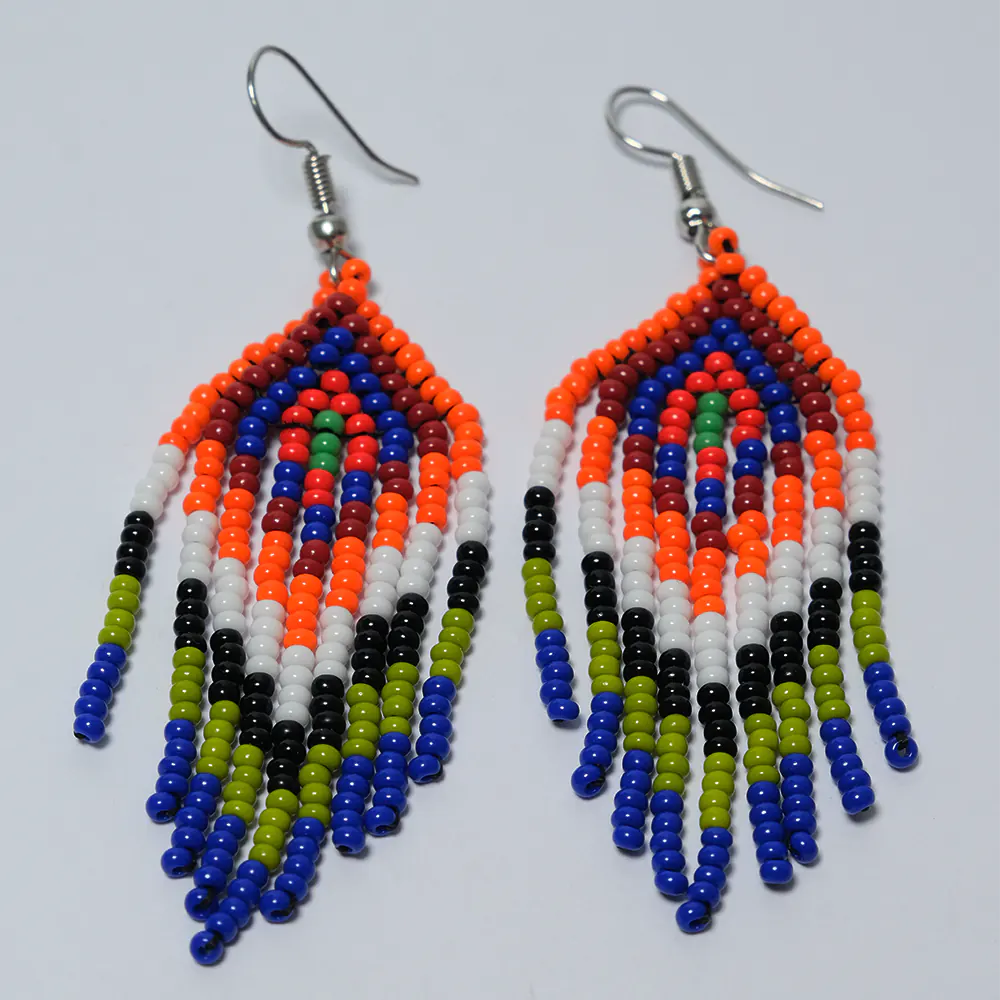 Aretes Fuego Tropical I9-12