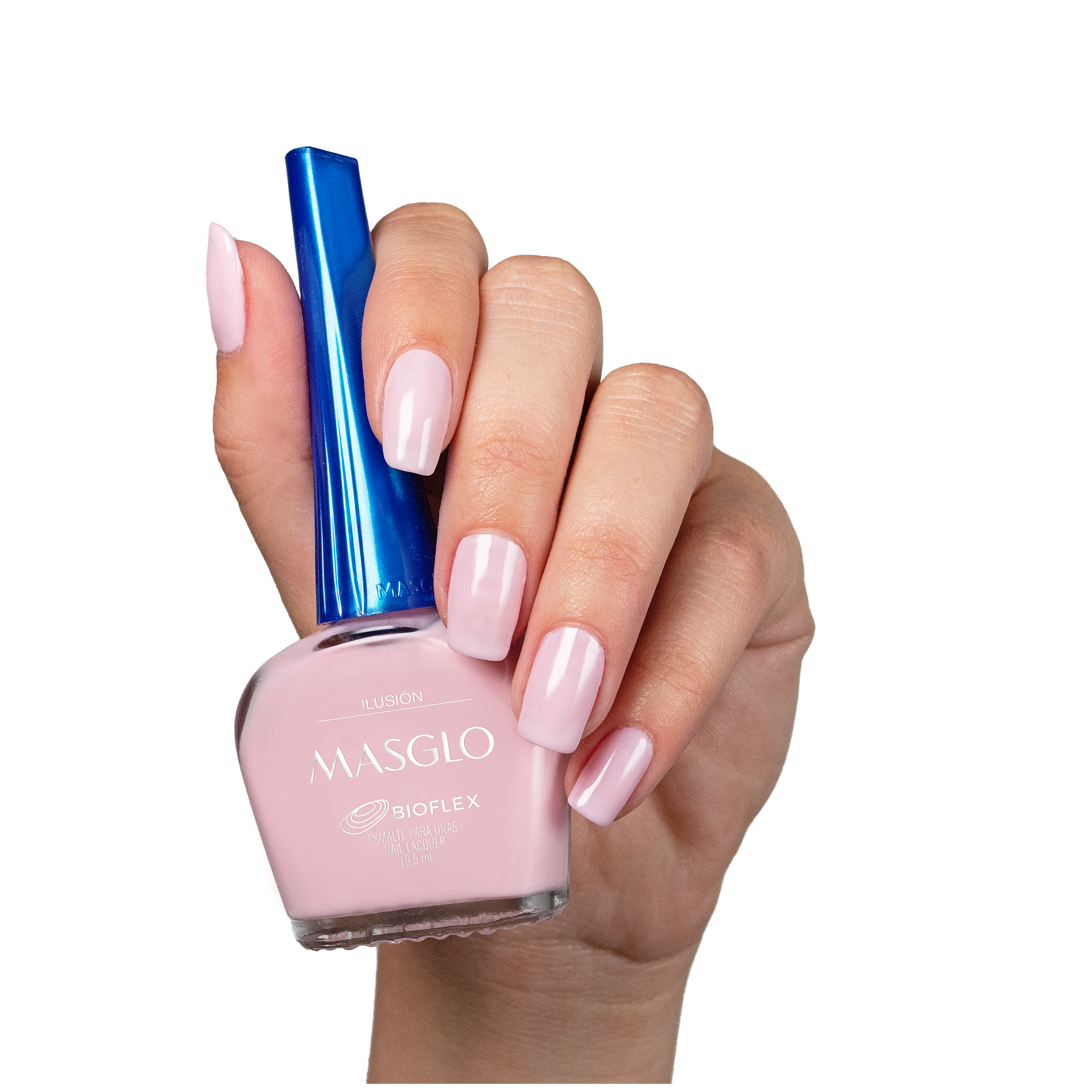 ILUSION - ESMALTE TRADICIONAL CREMOSO MASGLO 13,5 ML - GAMA ROSADO