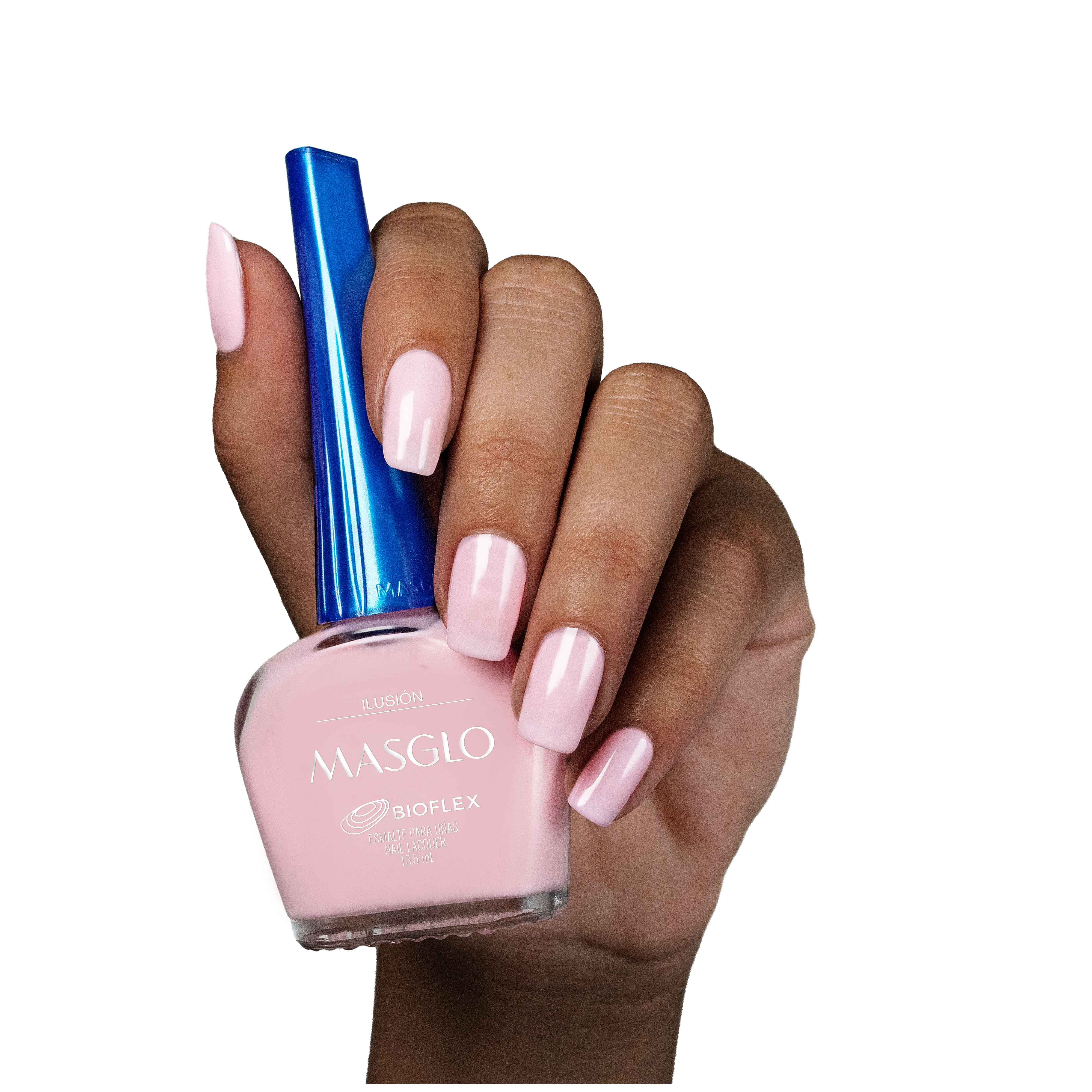 ILUSION - ESMALTE TRADICIONAL CREMOSO MASGLO 13,5 ML - GAMA ROSADO