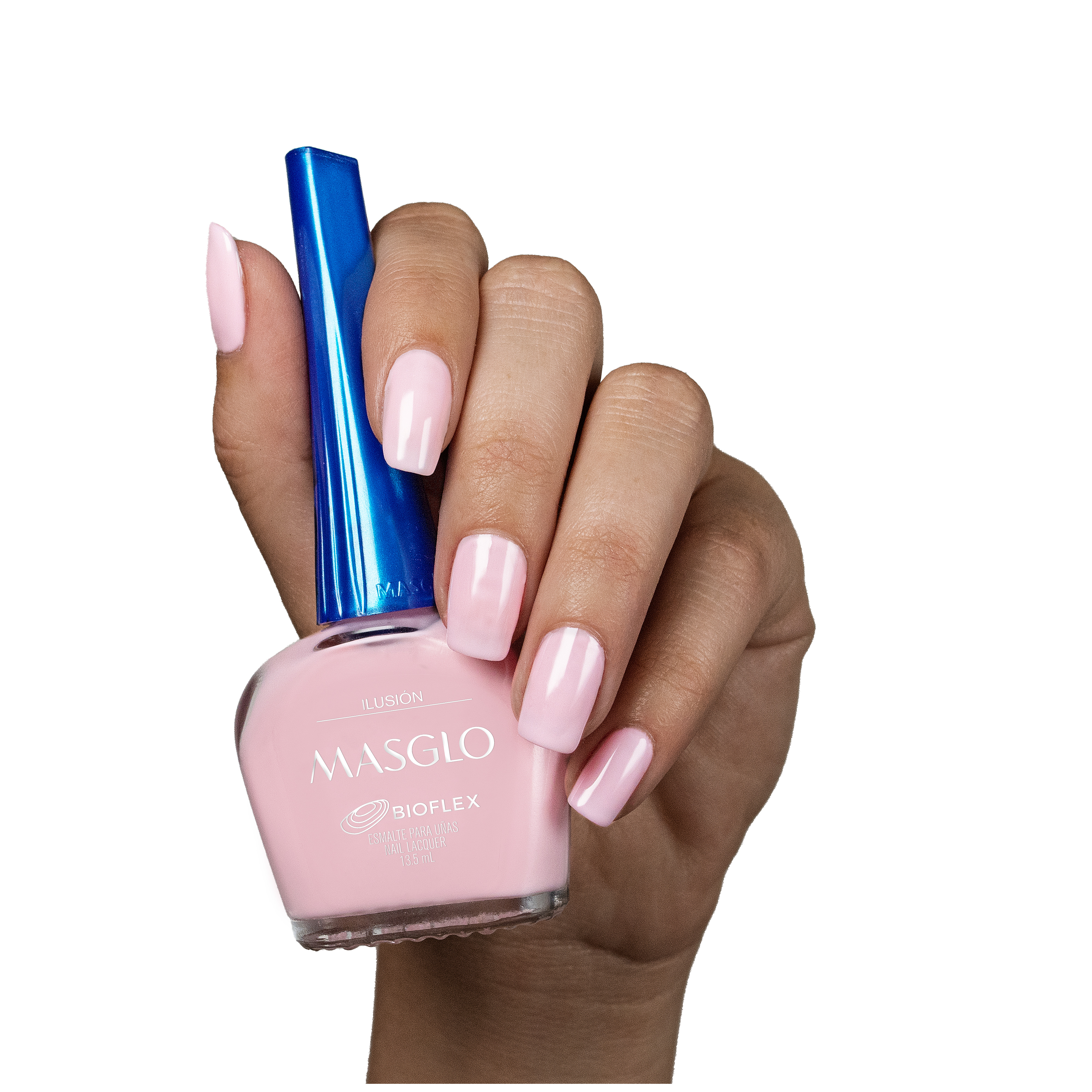 ILUSION - ESMALTE TRADICIONAL CREMOSO MASGLO 13,5 ML - GAMA ROSADO