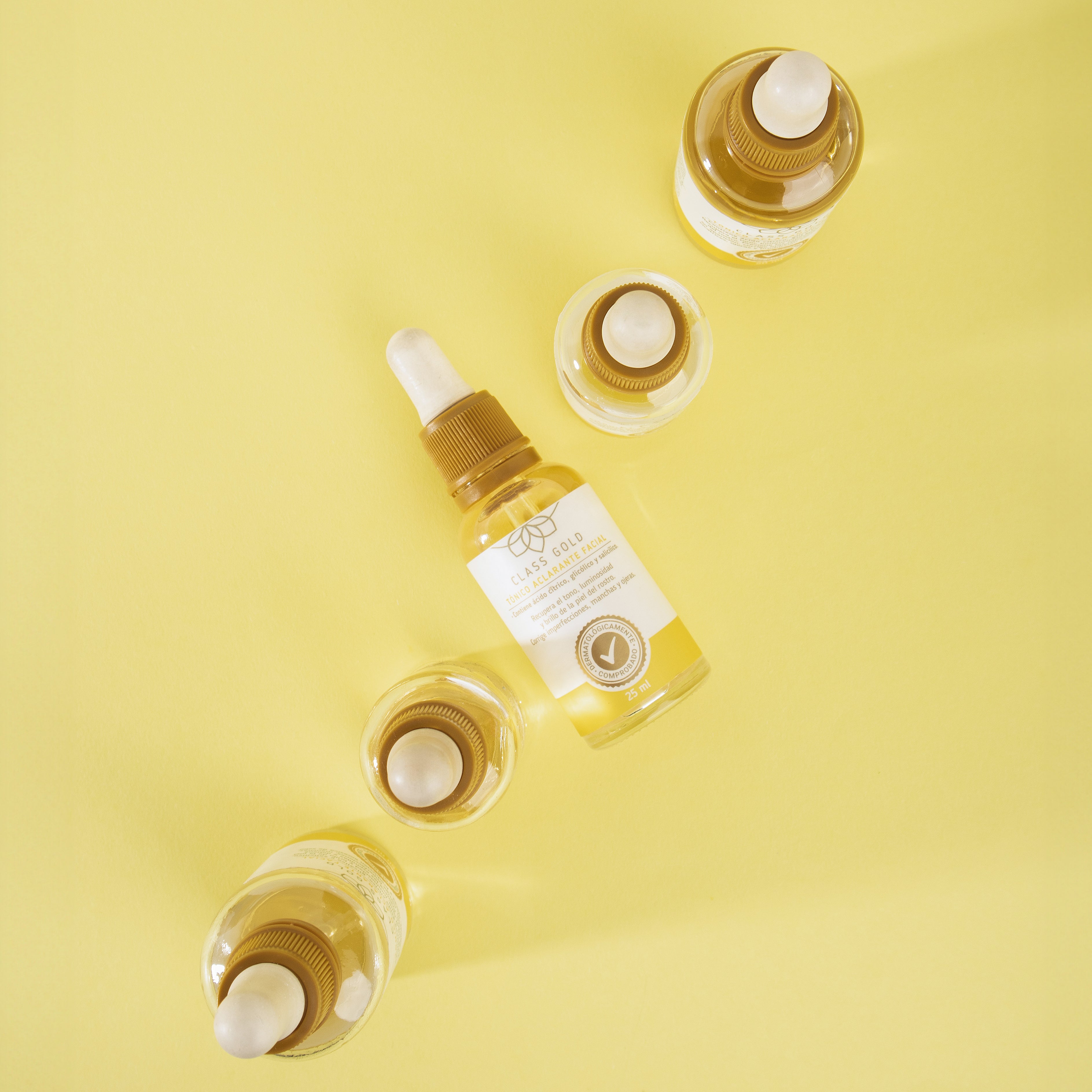 Class Gold Tonico Aclarante Facial 25mL (1 pack)