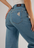 Joy Staz Colombian Jeans Pantalon Wide Leg Estilo Destroyed - Jean Azul Claro Levanta Cola Ref. 715051 Jean Colombiano