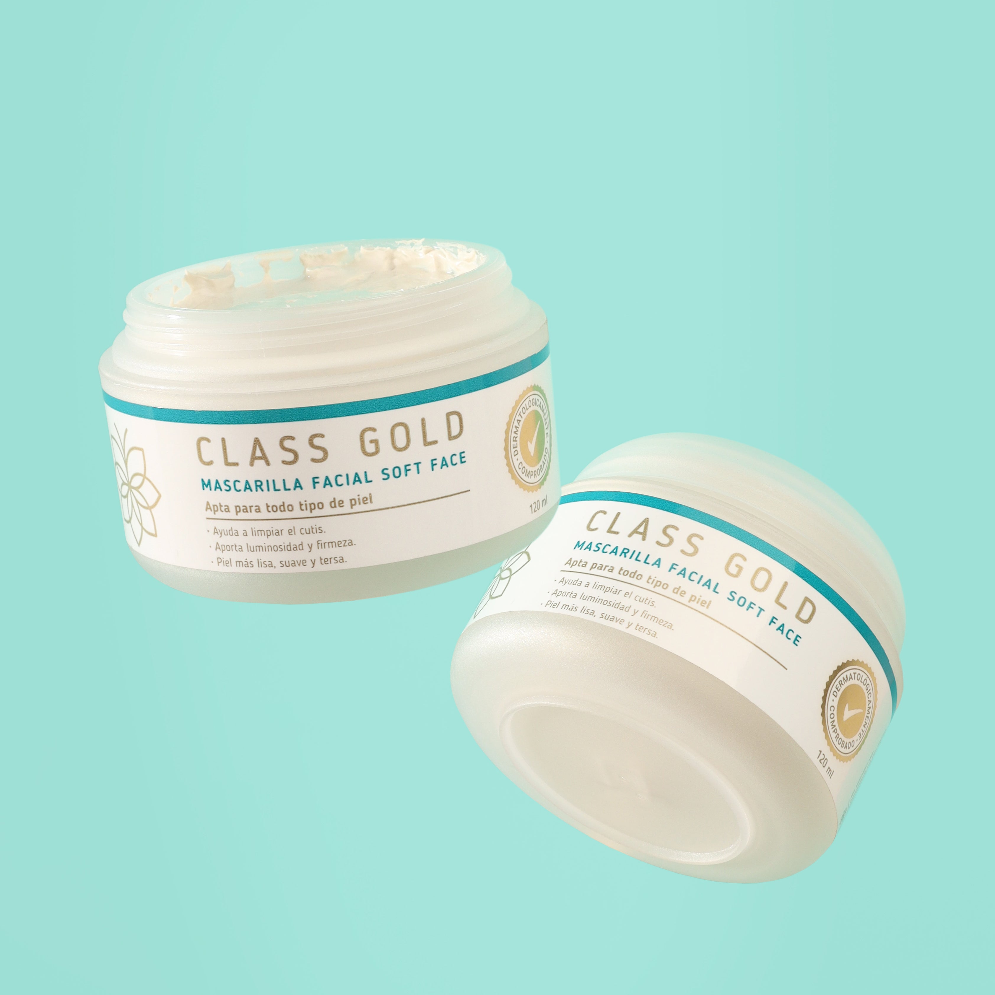 Class Gold Soft Face Facial Mask 120ml (1 pack) 