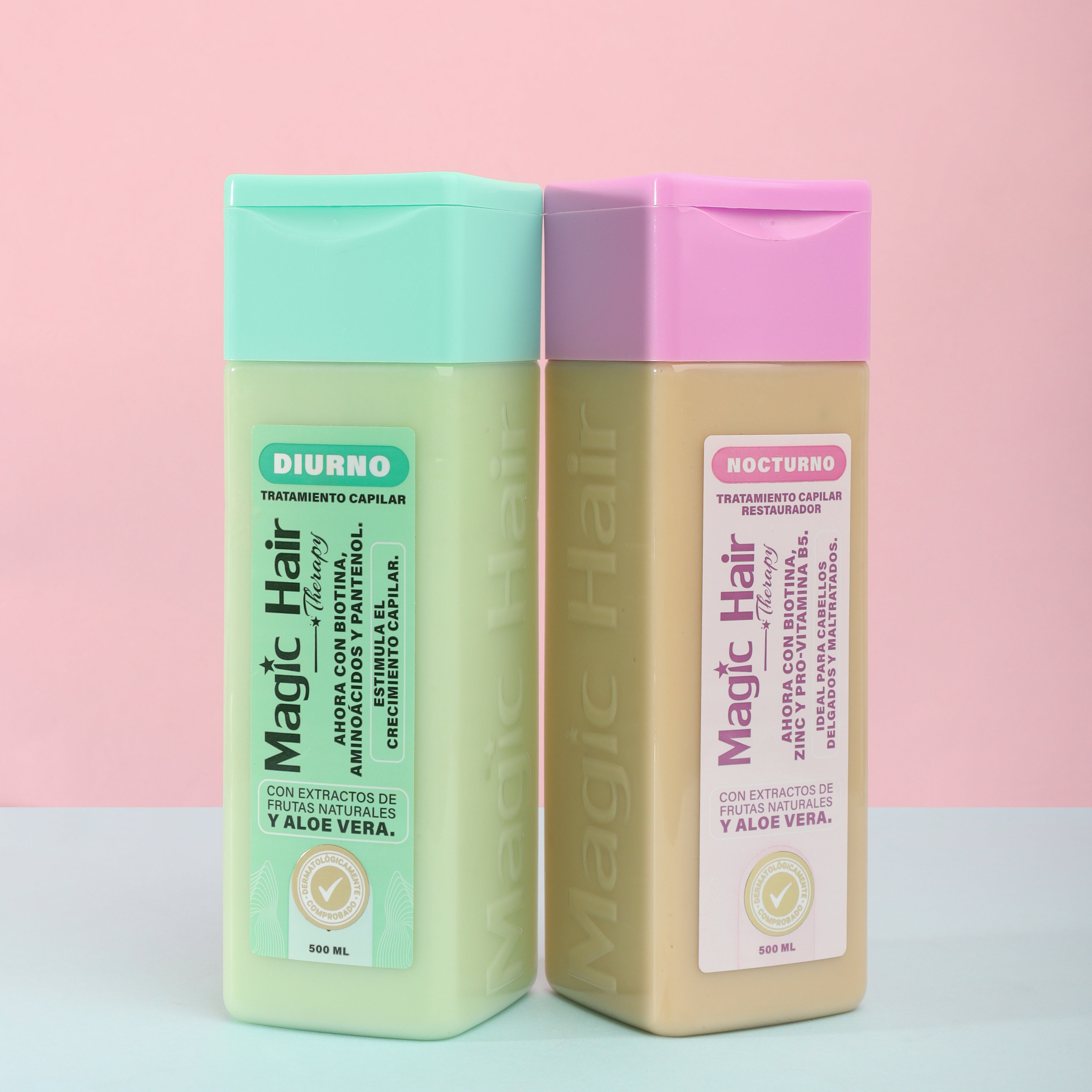 Magic Hair tratamiento capilar diurno y nocturno x500ml c/u (2 pack)