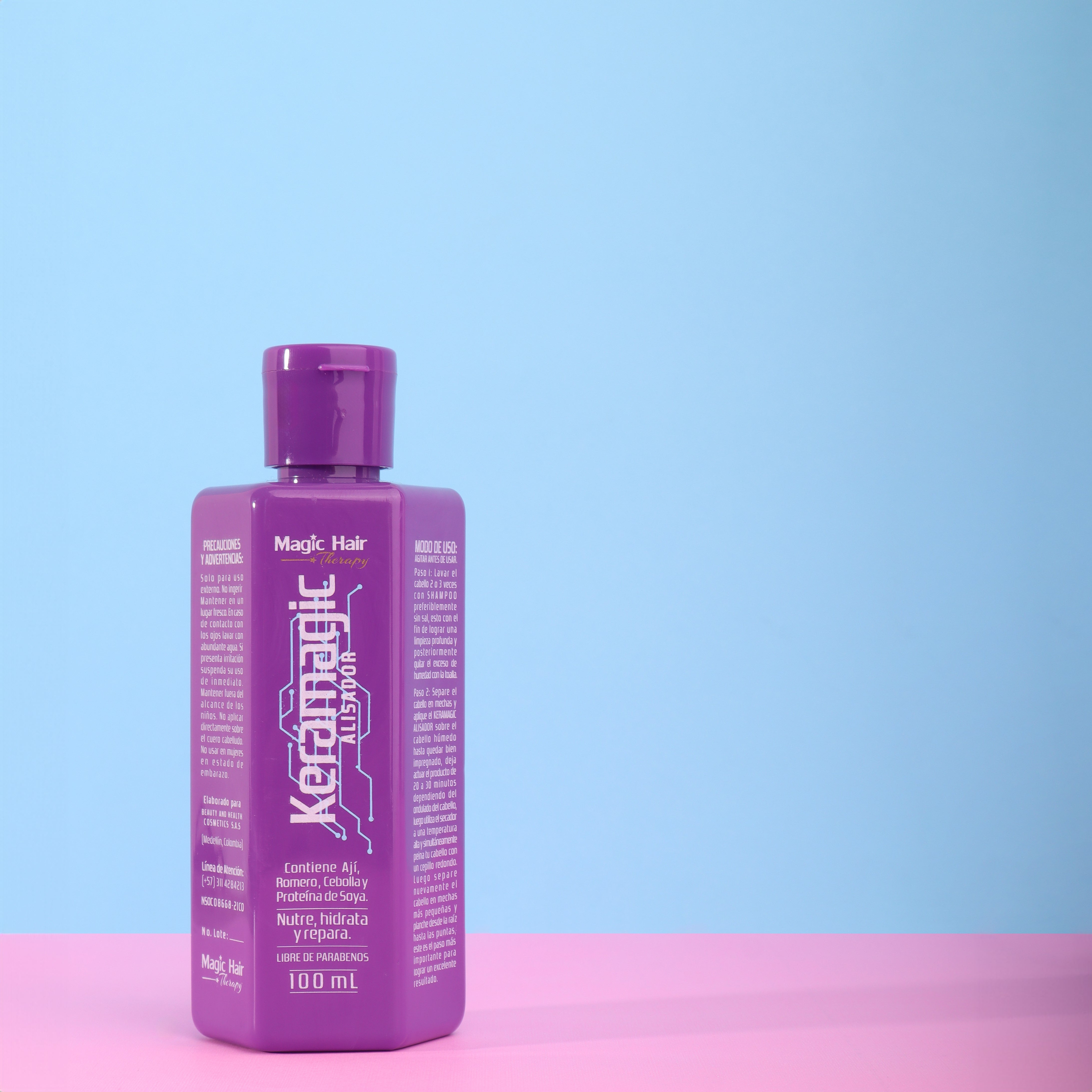Magic Hair Keratina Magic Morada x100ml pequena