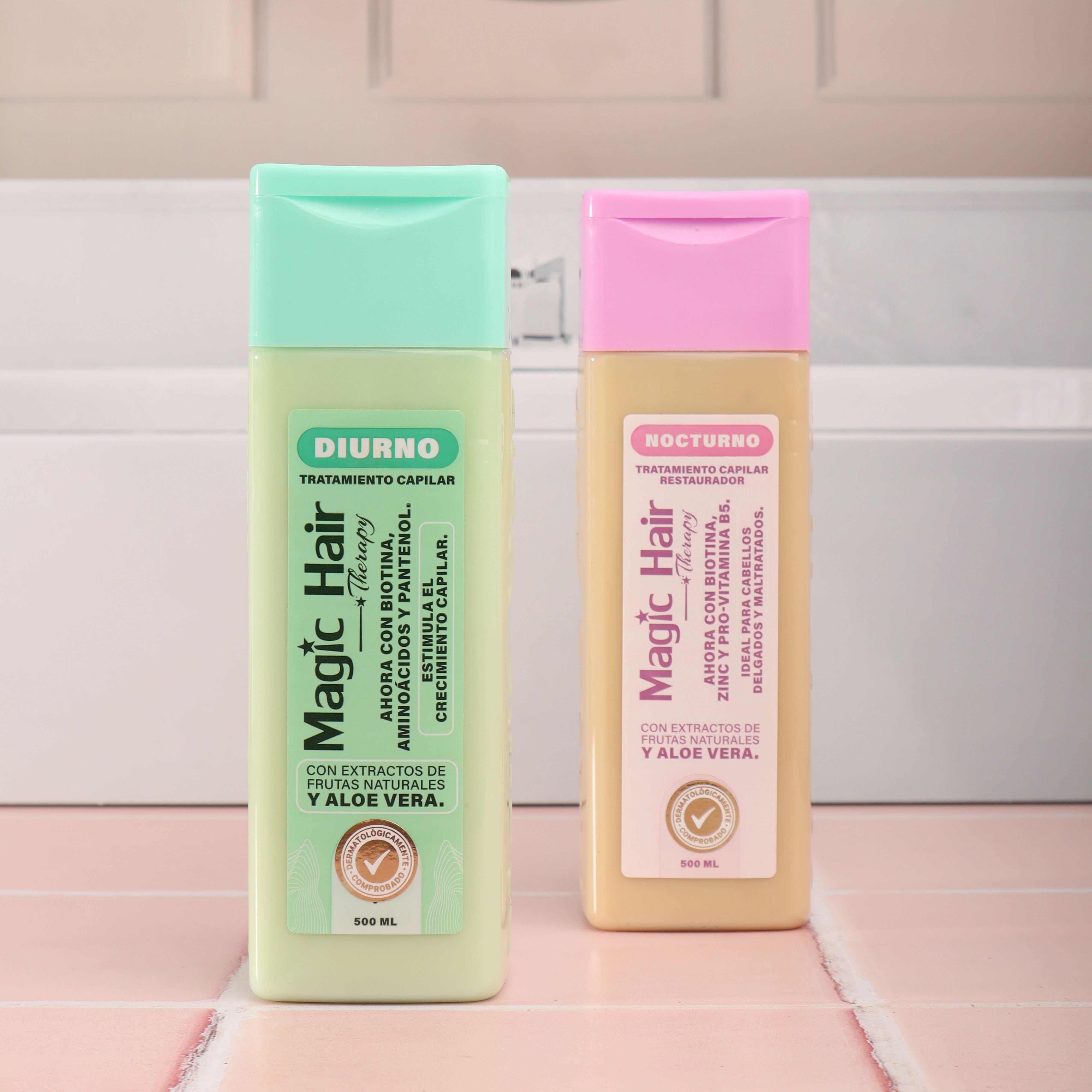 Magic Hair tratamiento capilar diurno y nocturno x500ml c/u (2 pack)