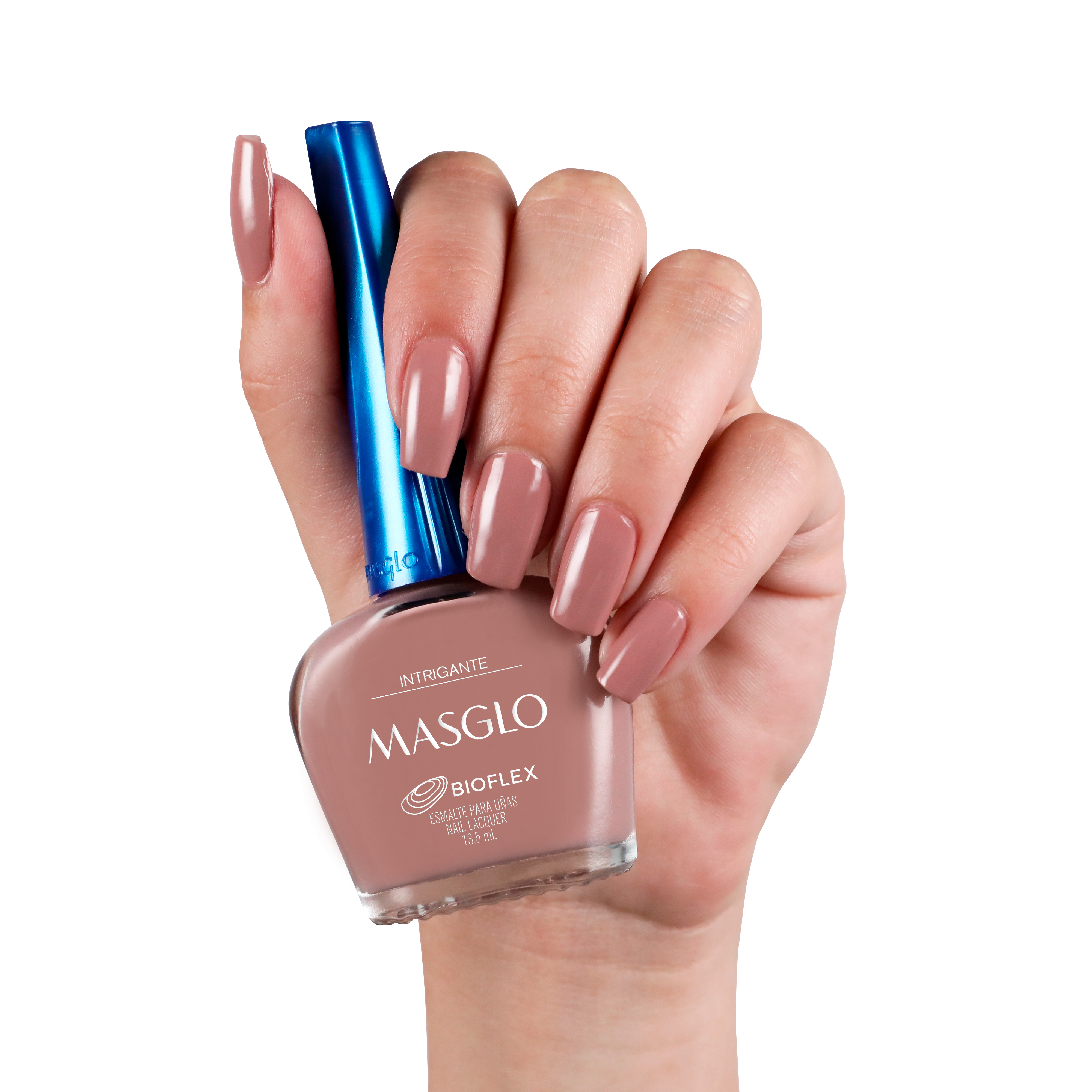 INTRIGANTE - ESMALTE TRADICIONAL CREMOSO MASGLO 13,5 ML - GAMA MARRON