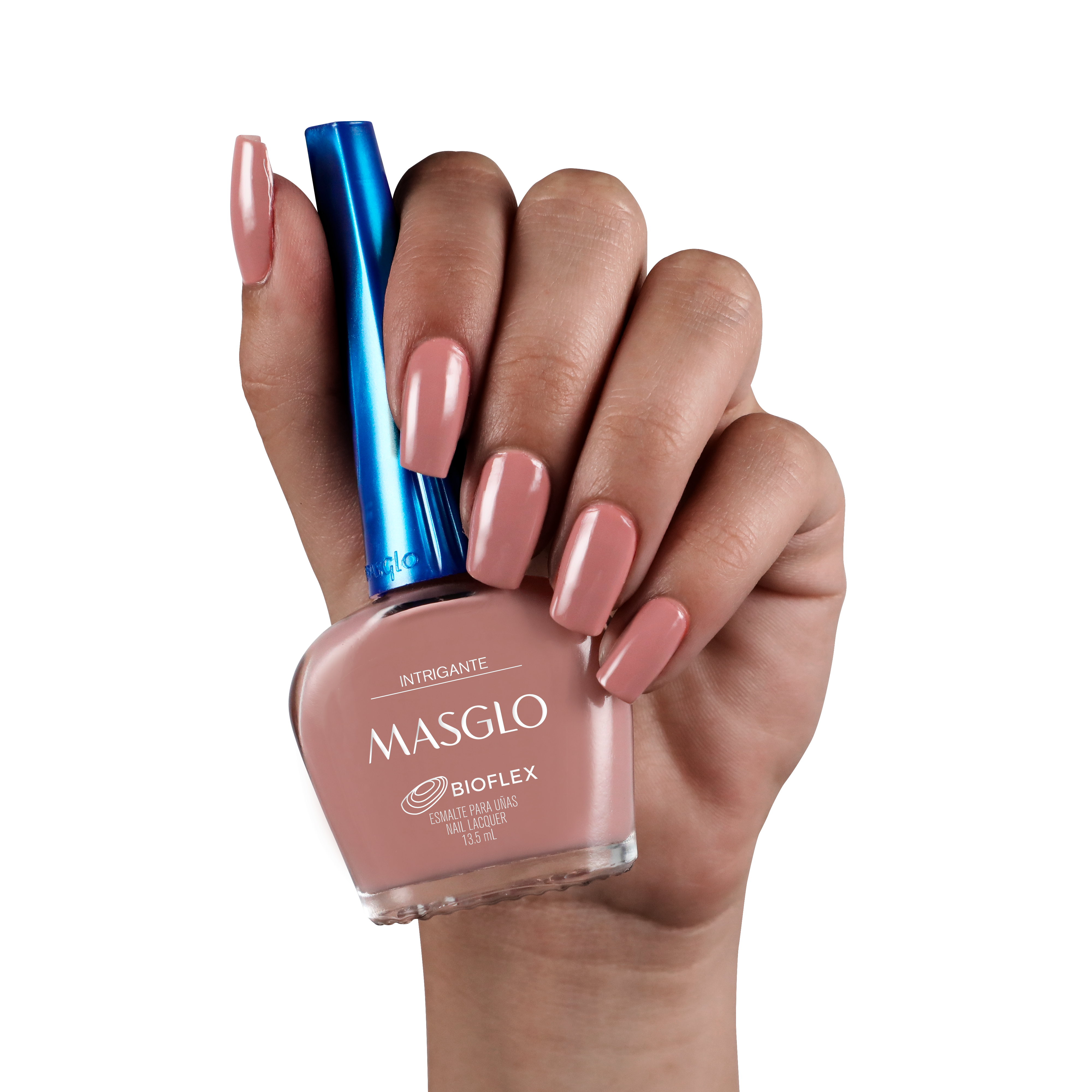 INTRIGANTE - ESMALTE TRADICIONAL CREMOSO MASGLO 13,5 ML - GAMA MARRON