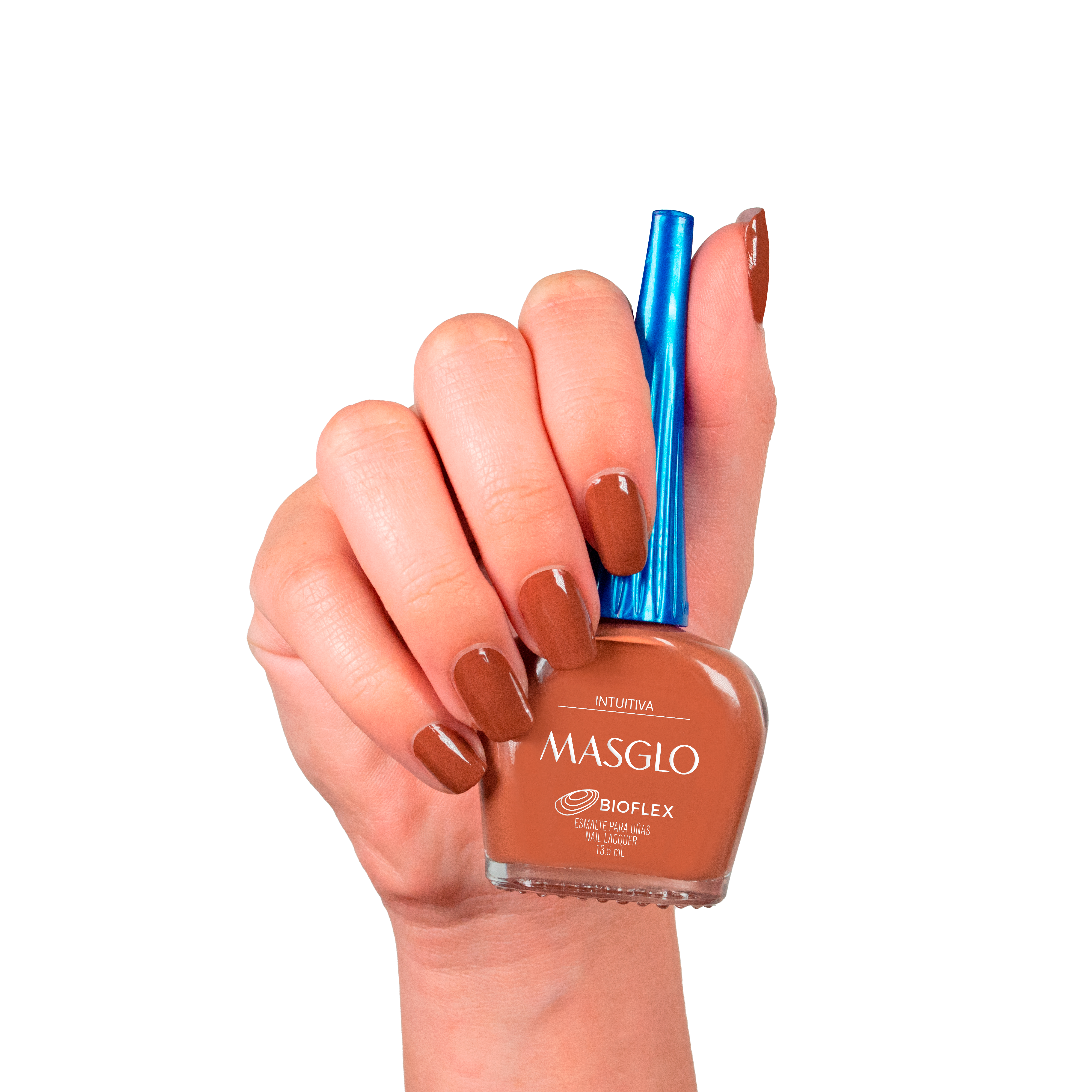 INTUITIVA - ESMALTE TRADICIONAL CREMOSO MASGLO 13,5 ML - GAMA MARRON