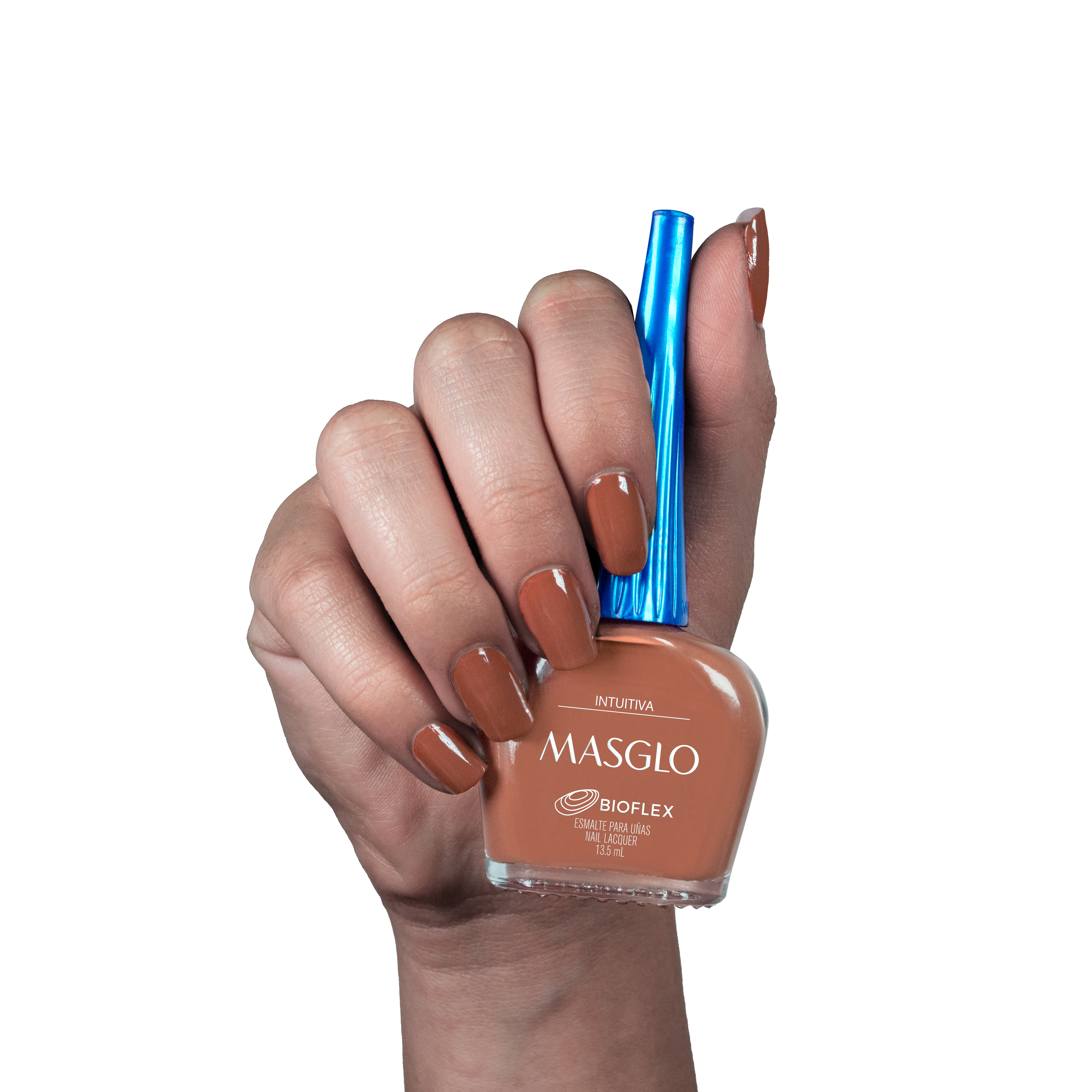 INTUITIVA - ESMALTE TRADICIONAL CREMOSO MASGLO 13,5 ML - GAMA MARRON