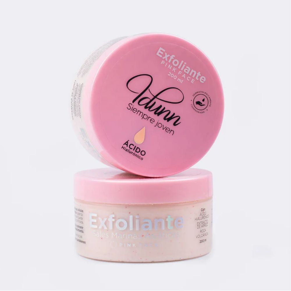 Idunn piel perfecta Exfoliante Facial De Sales Marinas Asiaticas x250ml