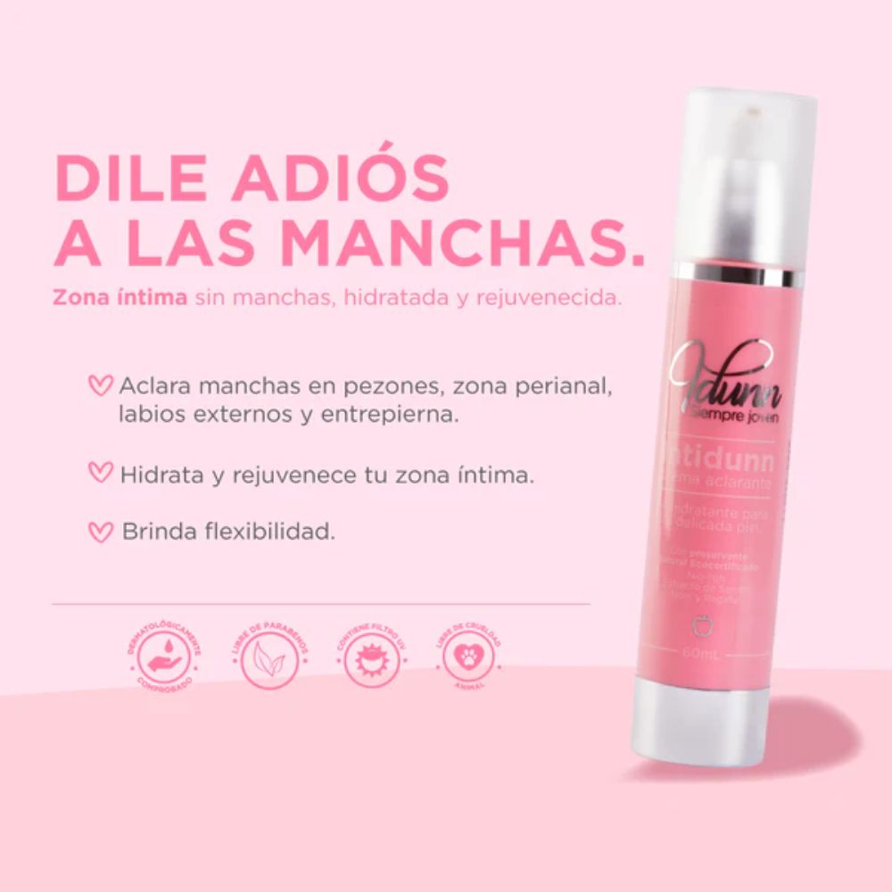 Idunn piel perfecta Intidunn crema aclarante intima x60ml