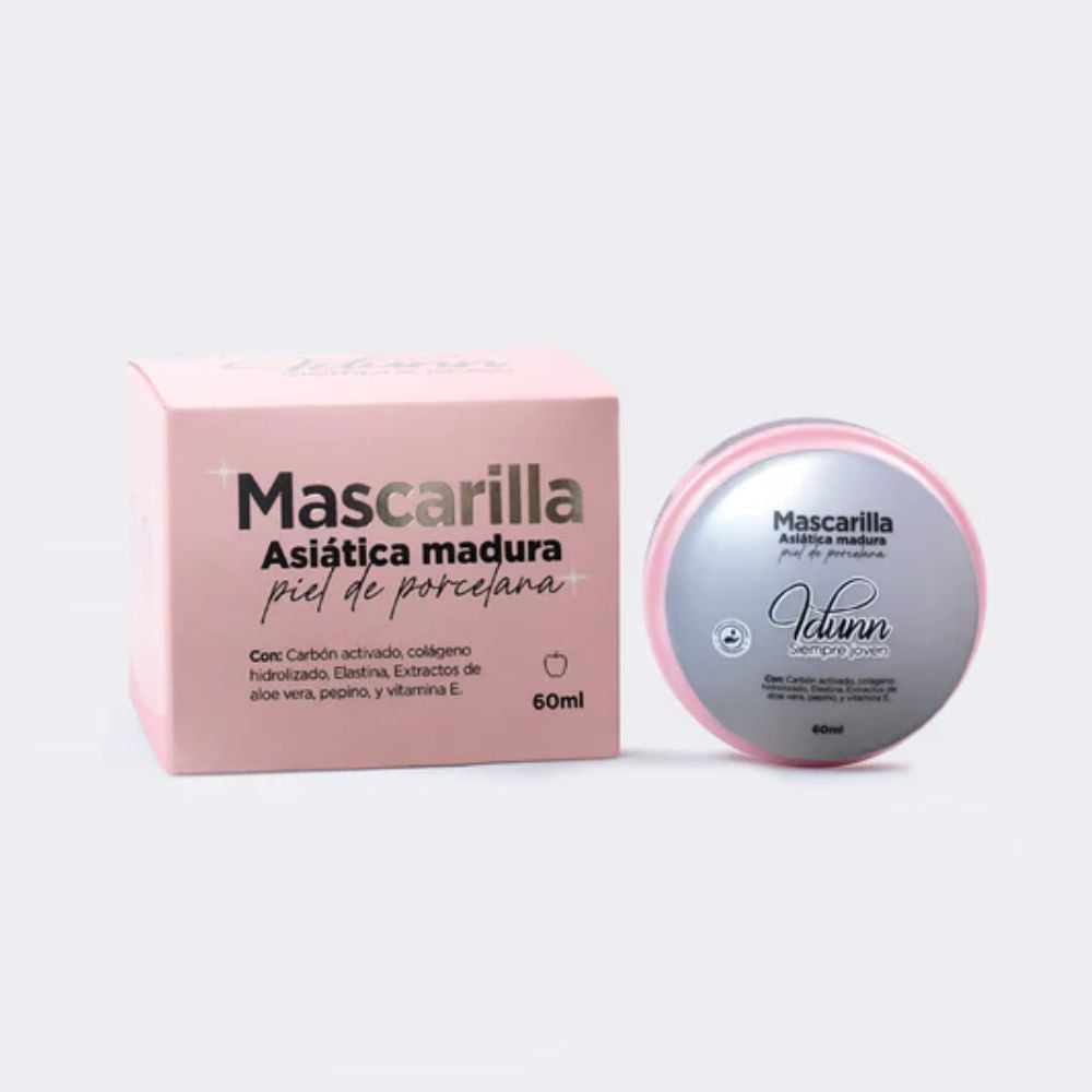 Idunn piel perfecta Mascarilla asiatica piel de porcelana (pieles maduras) x60ml