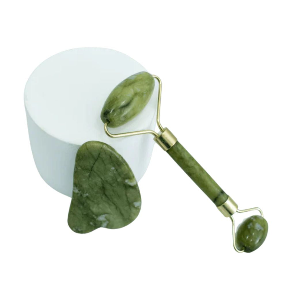 Idunn Rodillo de Jade y Gua Sha