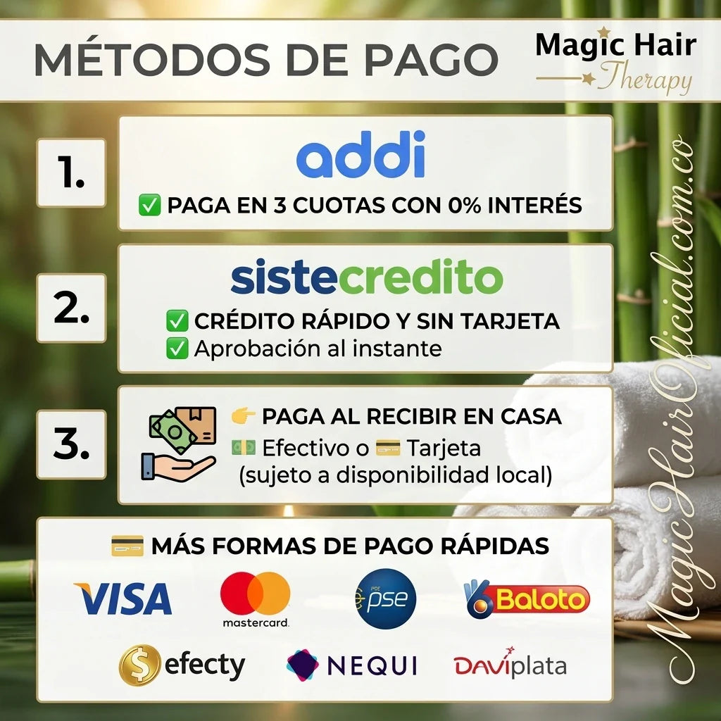 Magic Hair Serum Para El Cabello Anticaida Y Cafeína Raiz Debil 10 ml