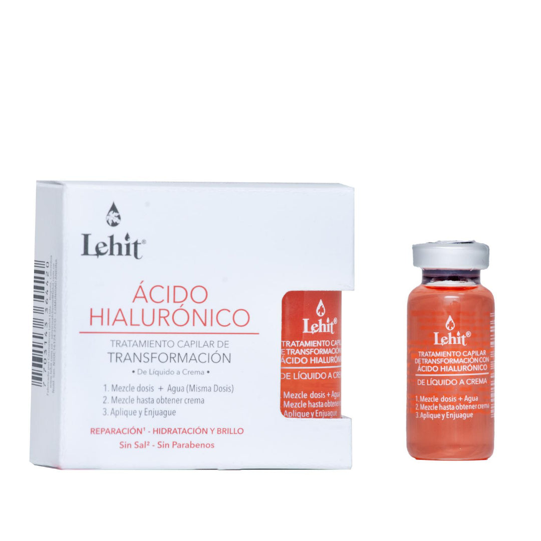 Lehit Ampolletas de Acido Hialuronico - 3 ampolletas x 15ml