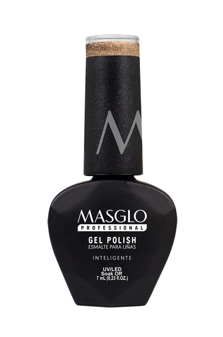 SMART - MASGLO PROFESSIONAL SEMI-PERMANENT GEL POLISH 7 ML METALLIC EFFECT - YELLOW RANGE